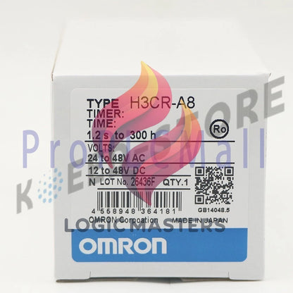 1x Omron H3CR-A8 H3CRA8 24-48VAC 12-48VDC Timer