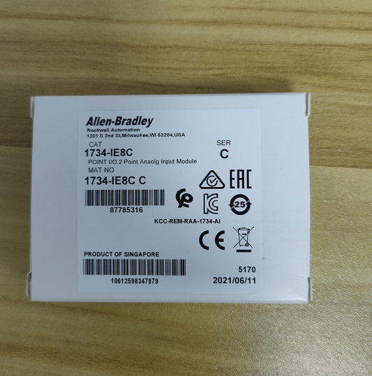 New 1734IE8C 8 Point Analog Input Module 2023 TX Stock - TEKTRONICS