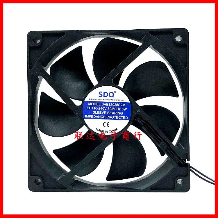 SDQ SAE12025S2M EC110-240V 5W 12cm large air cooling fan