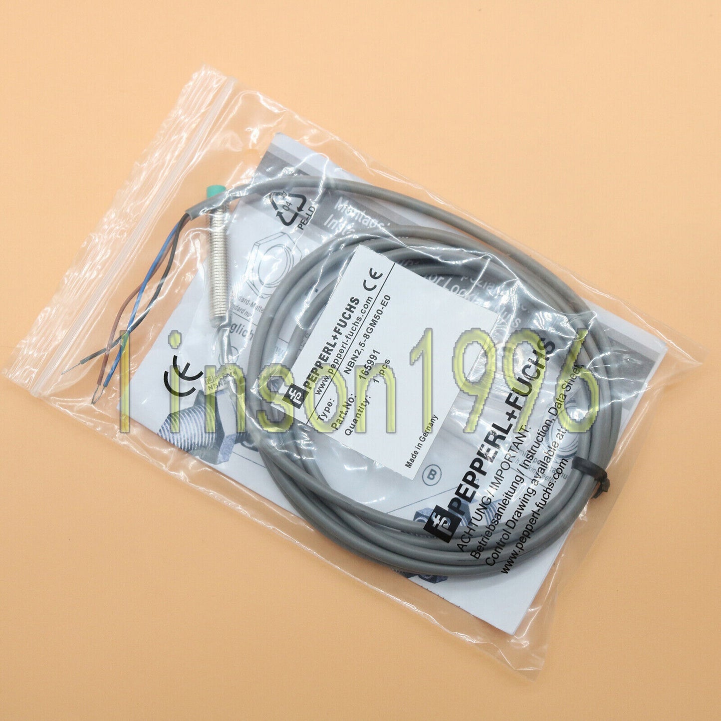 1PC Pepperl+Fuchs Proximity Switch NBN2.5-8GM50-E0 - PEPPERL+FUCHS