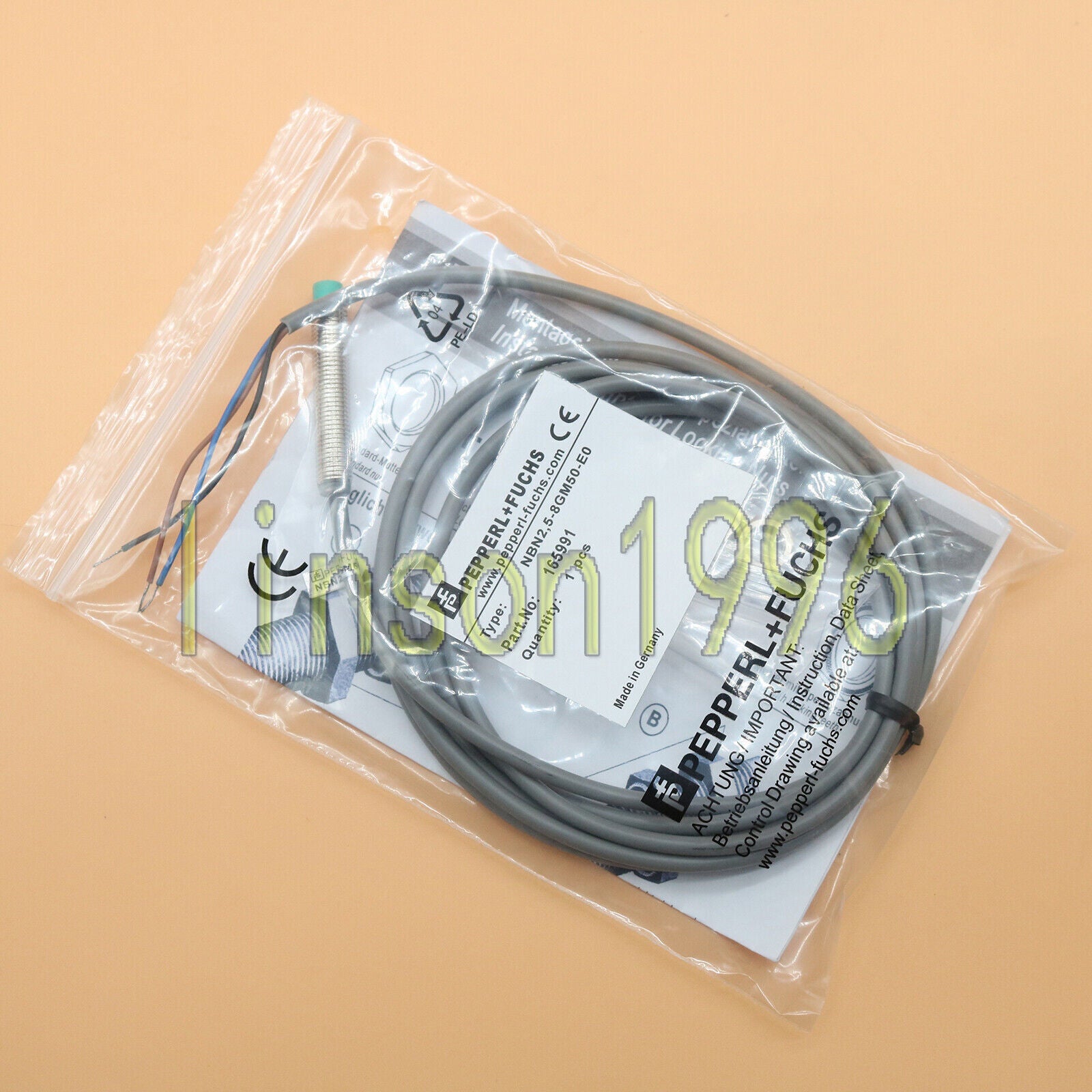1PC Pepperl+Fuchs Proximity Switch NBN2.5-8GM50-E0 - PEPPERL+FUCHS