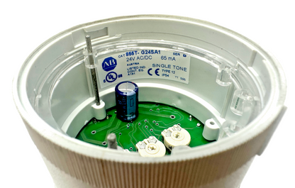 used Allen Bradley 855T-G24SA1 Stack Light Sound Module - ALLEN BRADLEY