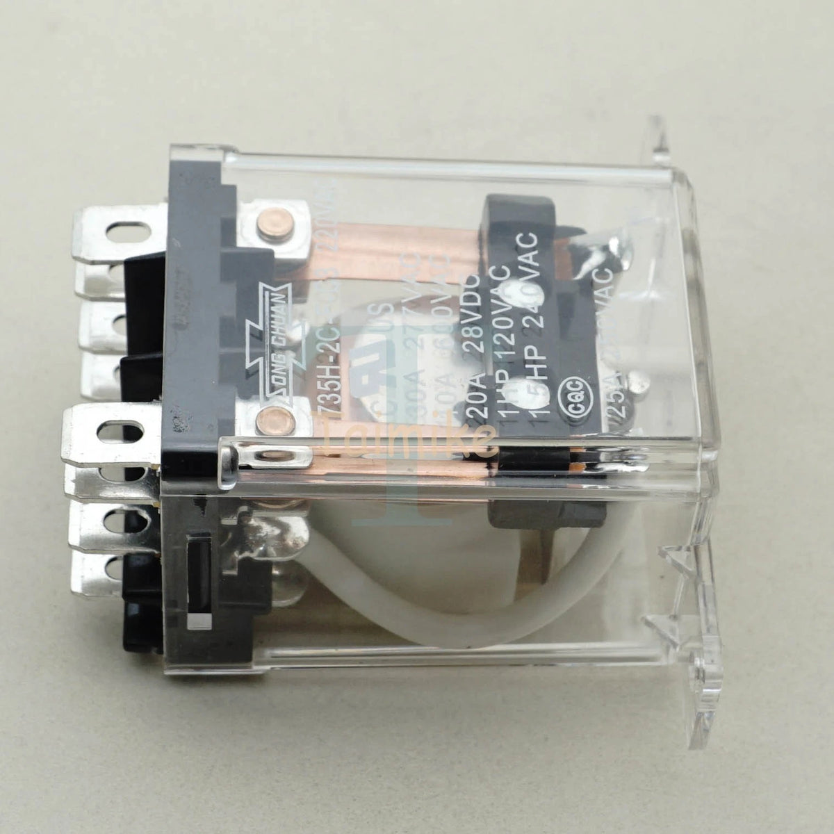 735H-2C-F-C3 220VAC Songchuan Power Relay 25A 8 Pins x 1PC