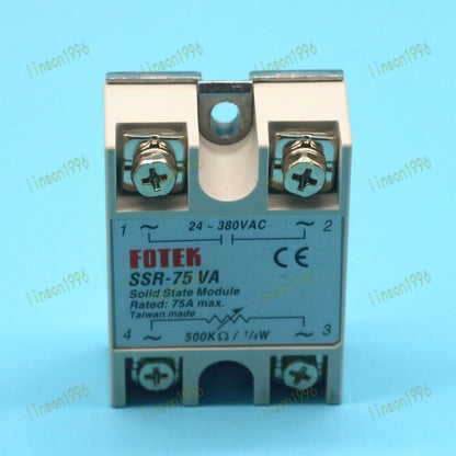 FOTEK SSR-75VA Solid State Relay Fast Delivery - FOTEK