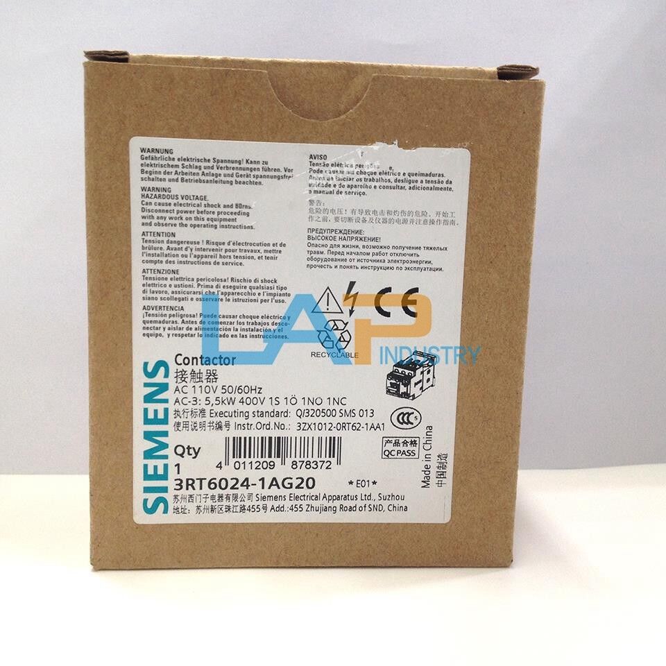 new 1PCs  For Siemens Contactor 3RT6024-1AG20