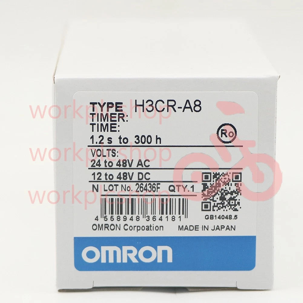 1PCS Omron H3CR-A8 H3CRA8 24-48VAC 12-48VDC Timer