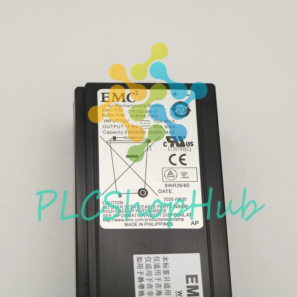 EMC 078-000-092-07 Li-Ion BBU Backup Unit 1PC