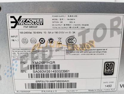 1PCS YM-2681H 700W Power Supply