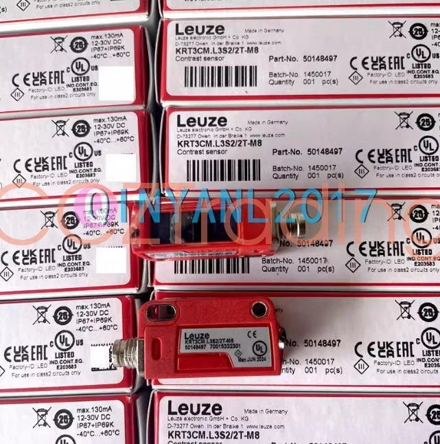 1PCS leuze KRT3CM.L3S2/2T-M8 50148497 sensor