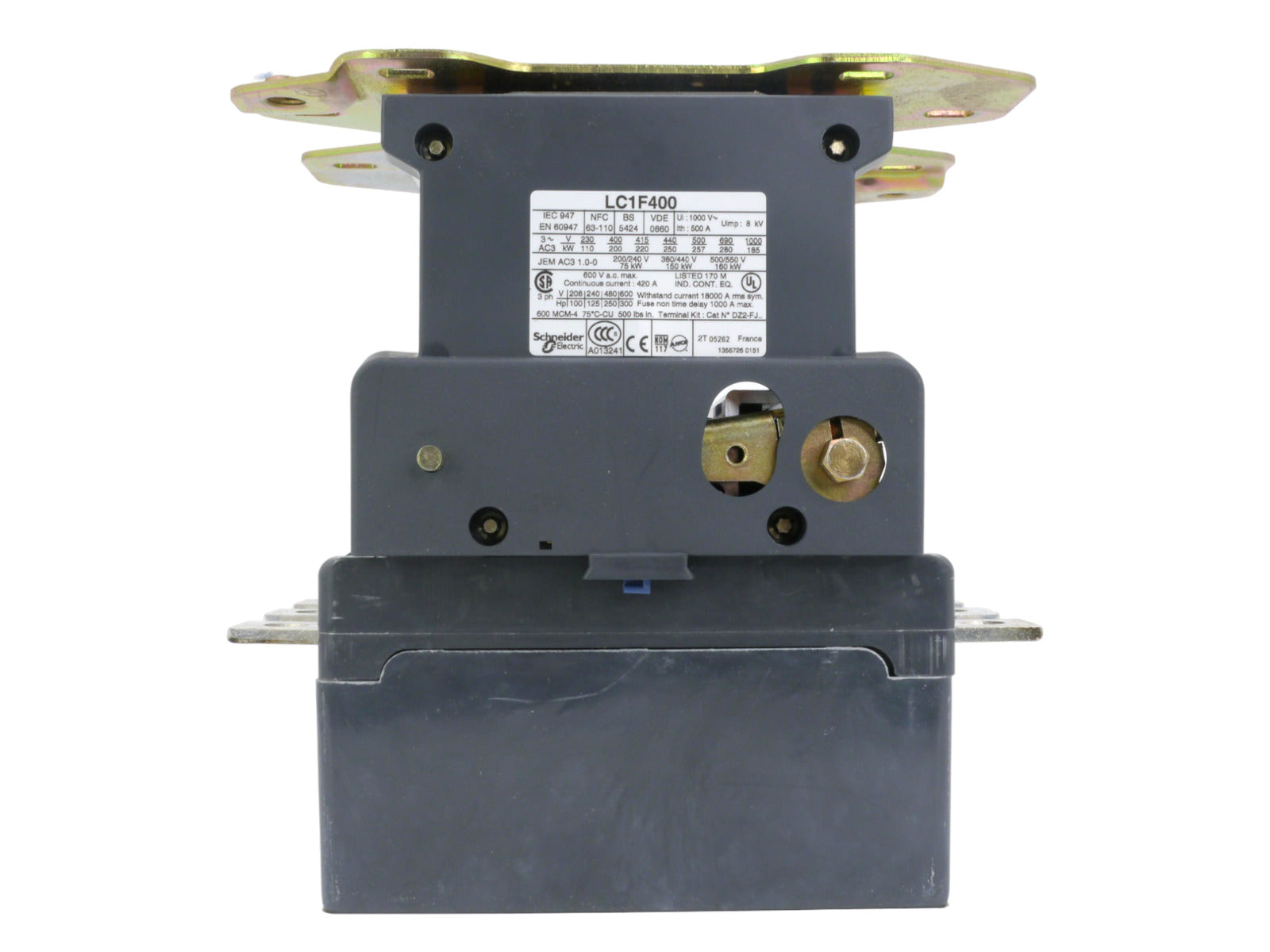 SCHNEIDER-ELECTRIC LC1F400 TESYS LEISTUNGSSCHÜTZ LC1F SHIP - KOEED