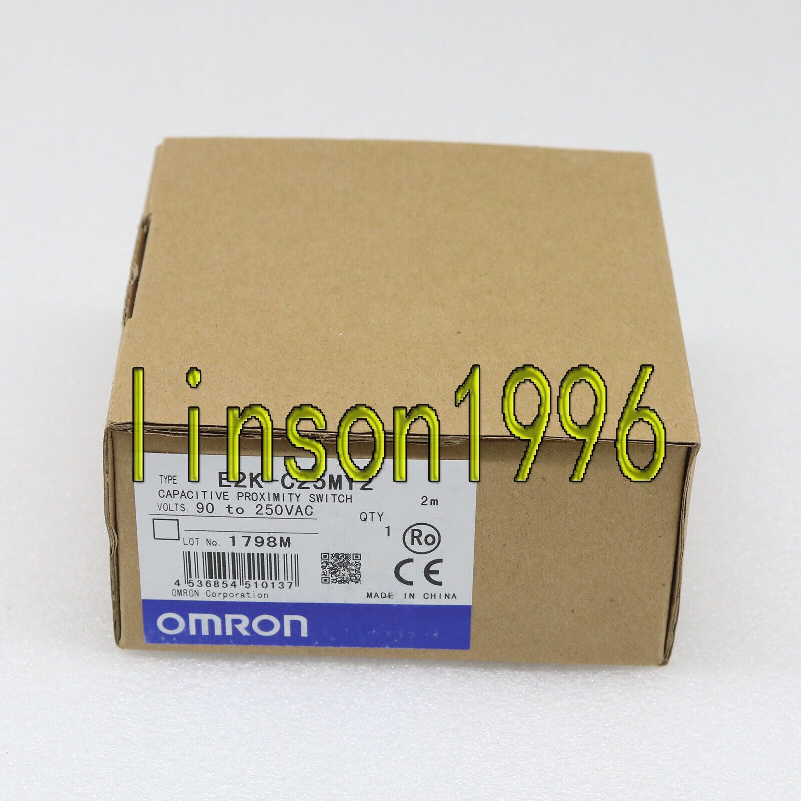 Omron E2K-C25MY2 Smart Proximity Switch - 1-Year Warranty - OMRON