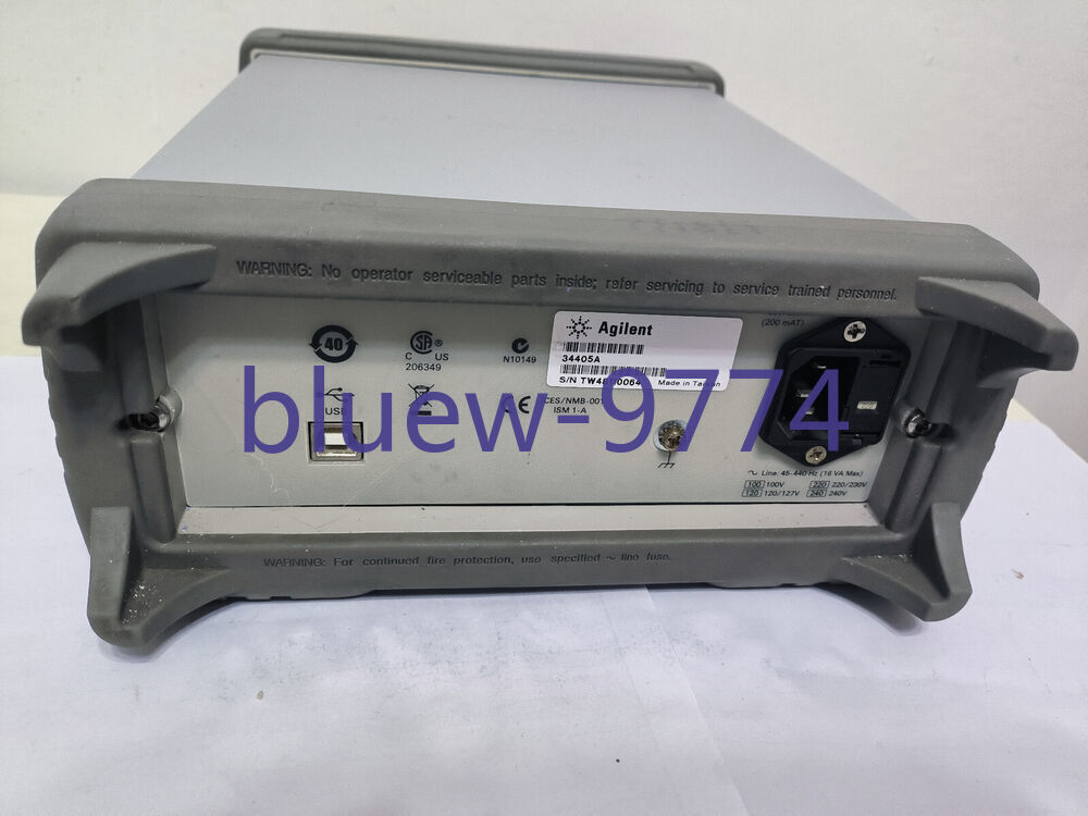 used HP/Keysight Agilent 34405A DMM 5½ Digit Multimeter with USB Interface