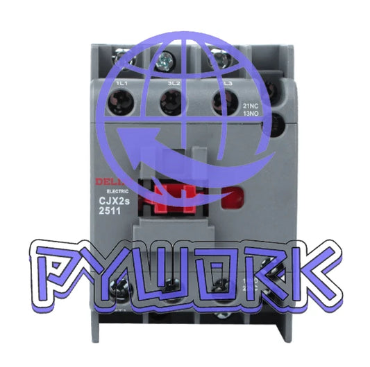 Delixi CJX2s-25 Series 25A, AC Contactor (1NO+1NC,1NO,1NC)