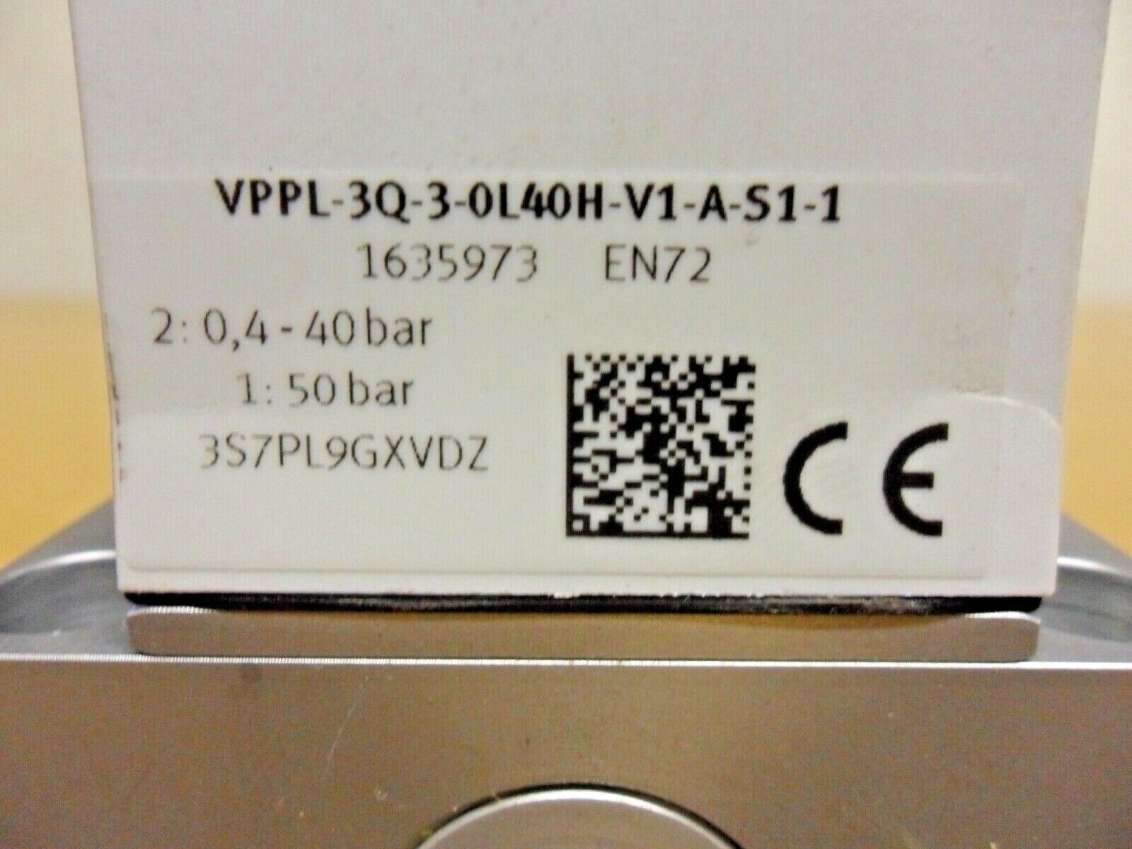 Festo VPPL-3Q-3 hydraulic pump 1 piece high pressure 0.3 to 40 bar 3 to 20 L/min - FESTO