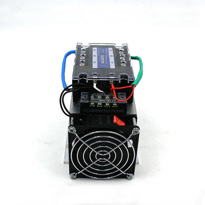 new Three-phase solid state relay FDR3-A4840Z AC 40A SSR-3 non-contact with radiator - KOEED