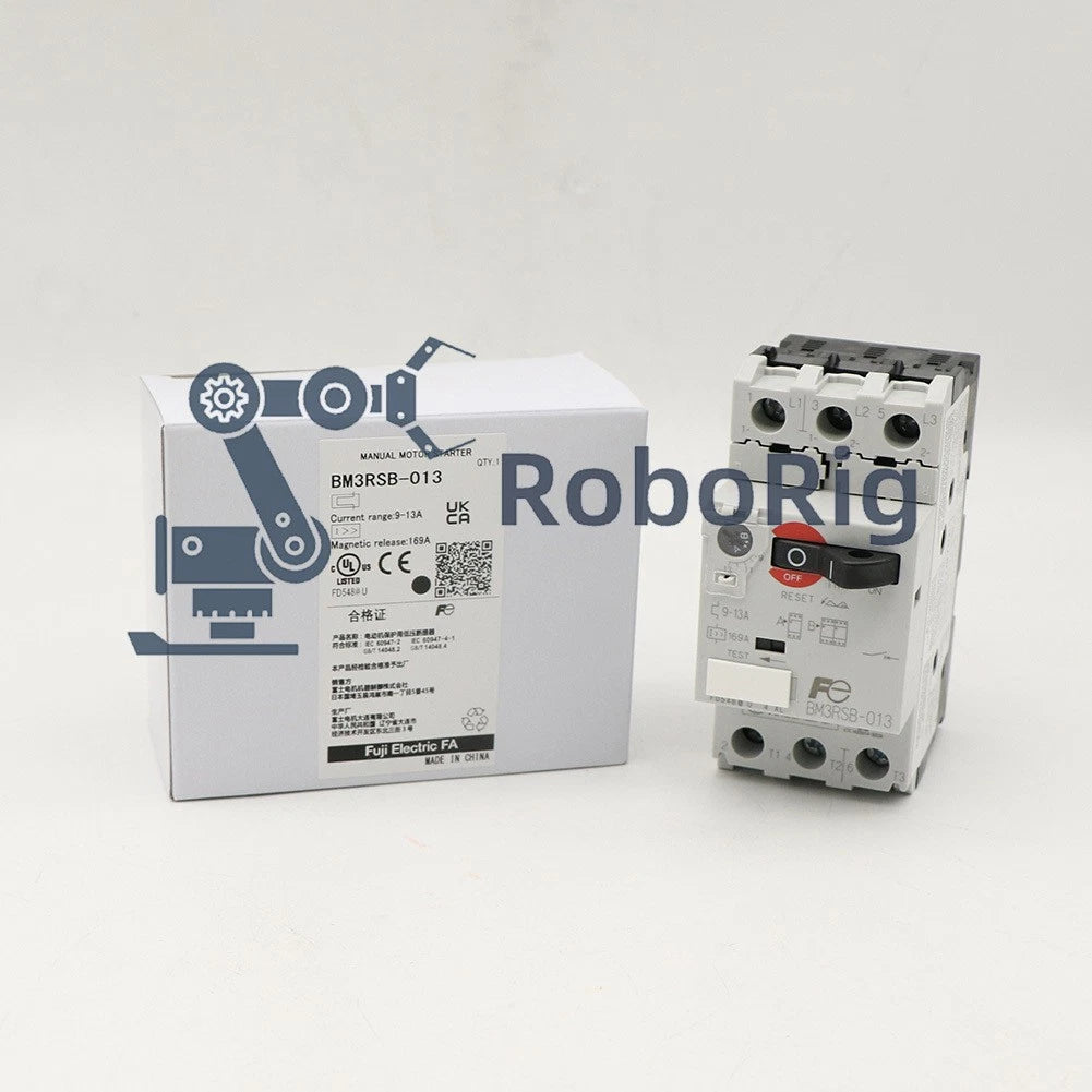 1PCS Fuji BM3RSB-013 9-13A Overload Protection Circuit Breaker
