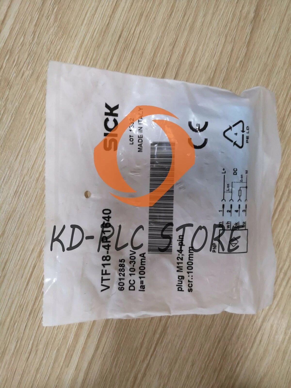 VTF18-4P1640 VTF184P1640 1PC SICK PROXIMITY SWITCH FREE SHIP