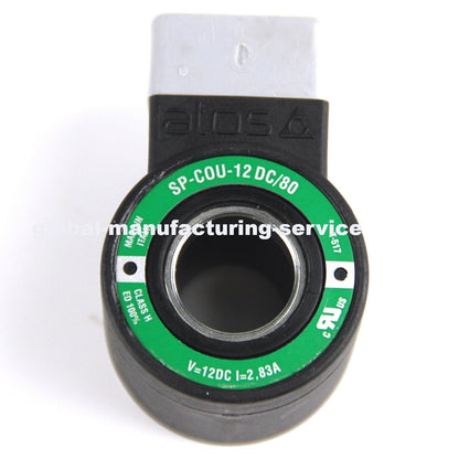 NEW ATOS SP-COU-12DC/80 Solenoid Coil - 12V 80A 1000RPM 150W 1200g - ATOS