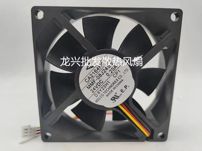 Mitsubishi CA2164H01 MMF-08J24SS DC24V 0.20A 8CM 3-Wire Inverter Cooling Fan
