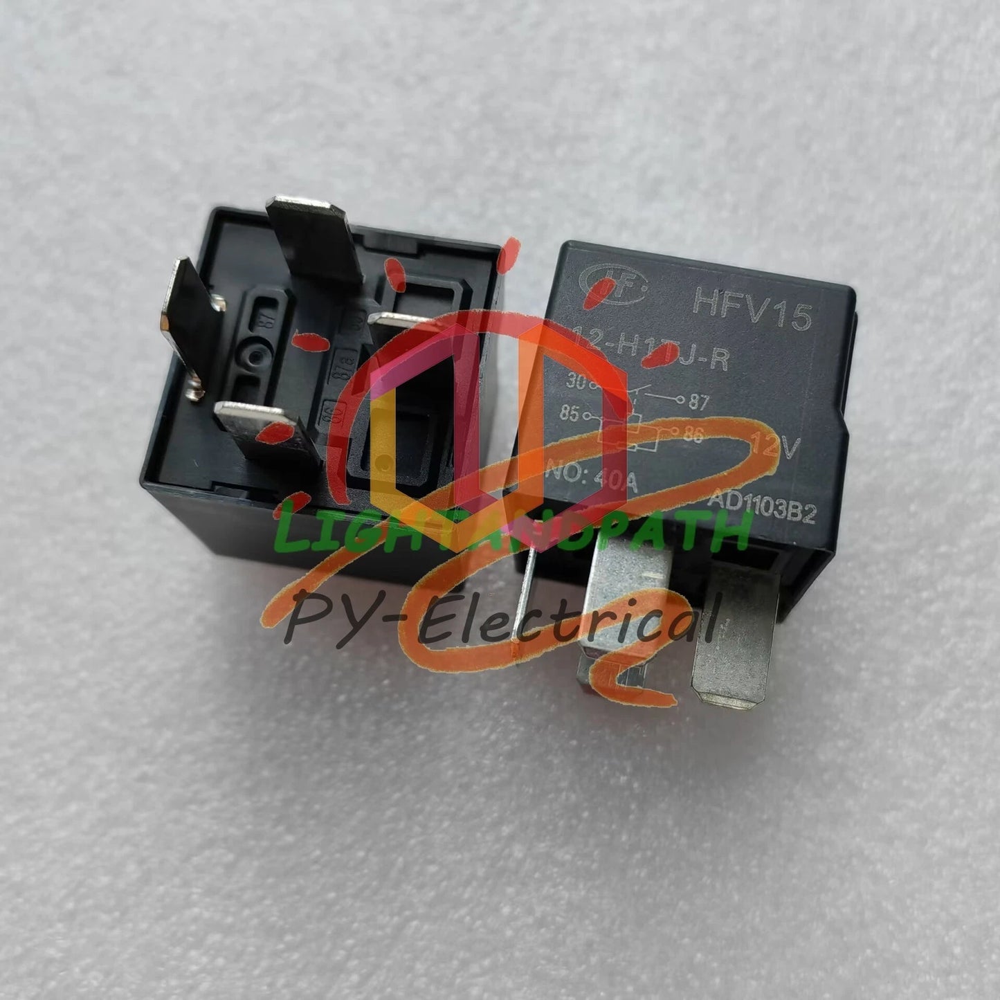 2Pcs CB1a-TR-12V ACB36221 M01 LF66 18 811 Automotive Starter Relay 4Pin For NAIS