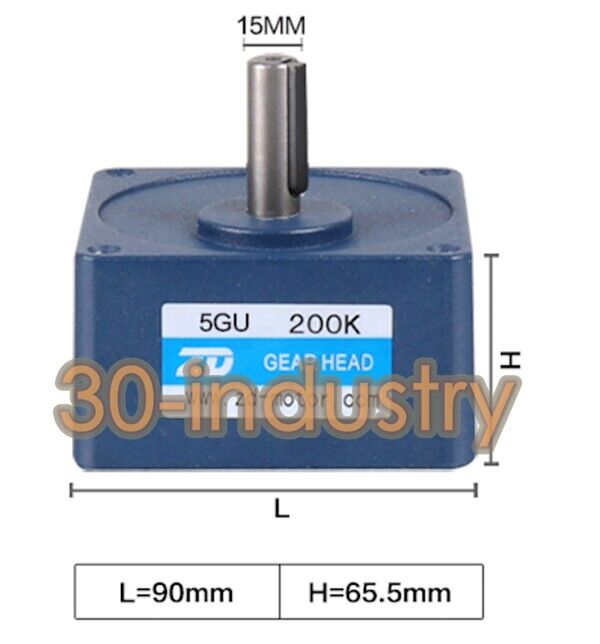 ZD Gear Reducer Motor 5GU 25KB 30KB 36KB 50KB 60KB 75KB 90KB 100KB - KOEED