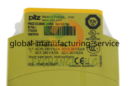 774310 1PCS PILZ Safety Relay PNOZ X3 774310 #su