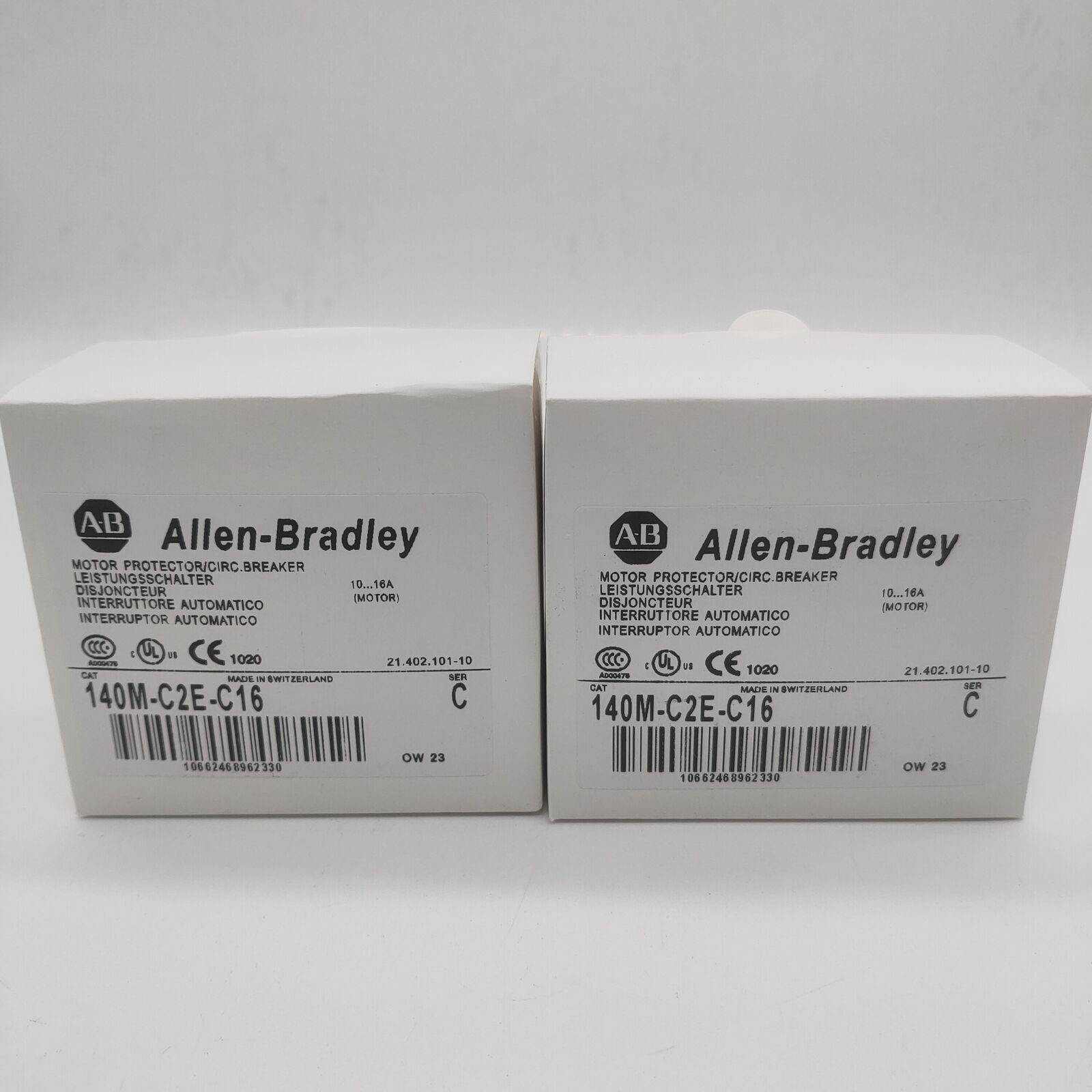Allen-Bradley 140M-C2E-C16 Motor Protection - ALLEN-BRADLEY