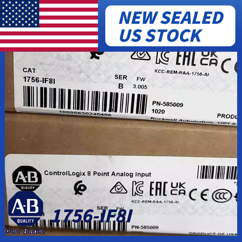 Allen Bradley 1756-IF8I Isolated Analog Input Module - ALLEN BRADLEY