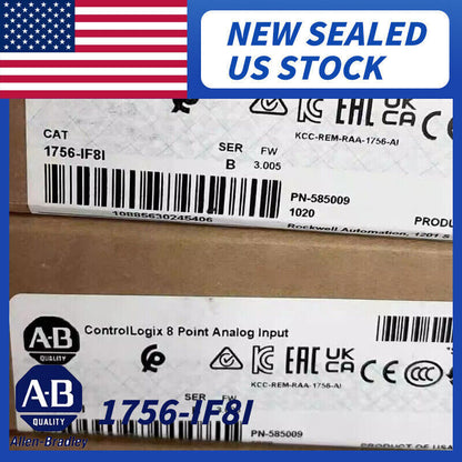 Allen Bradley 1756-IF8I Isolated Analog Input Module - ALLEN BRADLEY