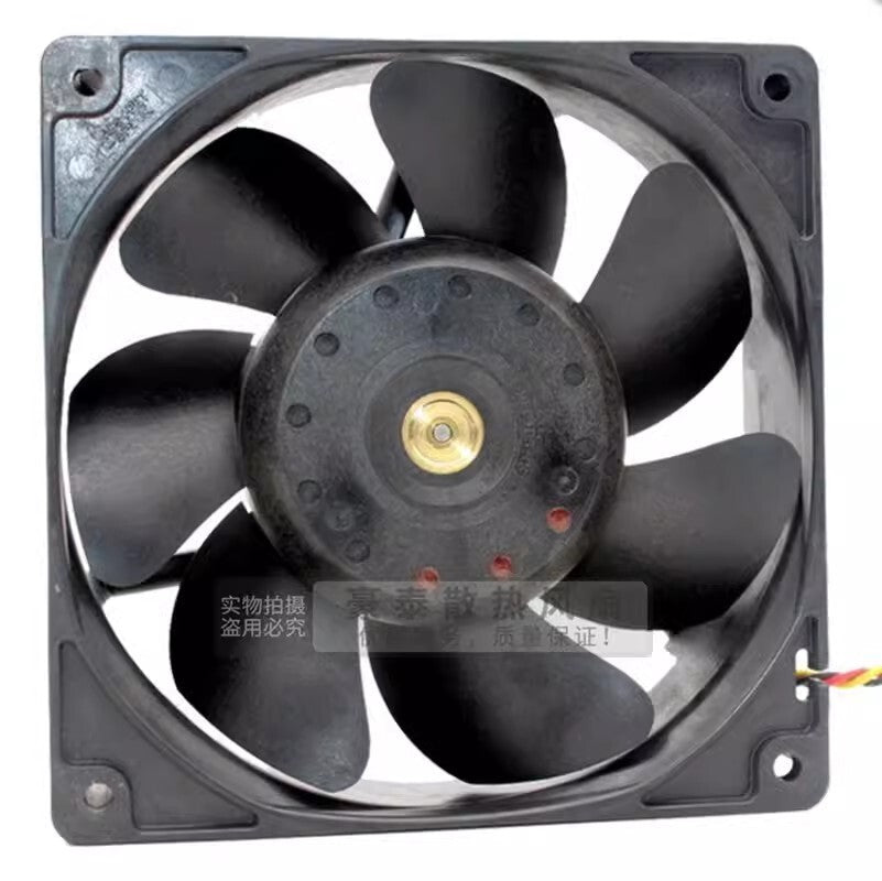 Sanyo 9G1224G1D04 12038 DC24V 0.50A 12CM 3-Wire Inverter Mute Cooling Fan
