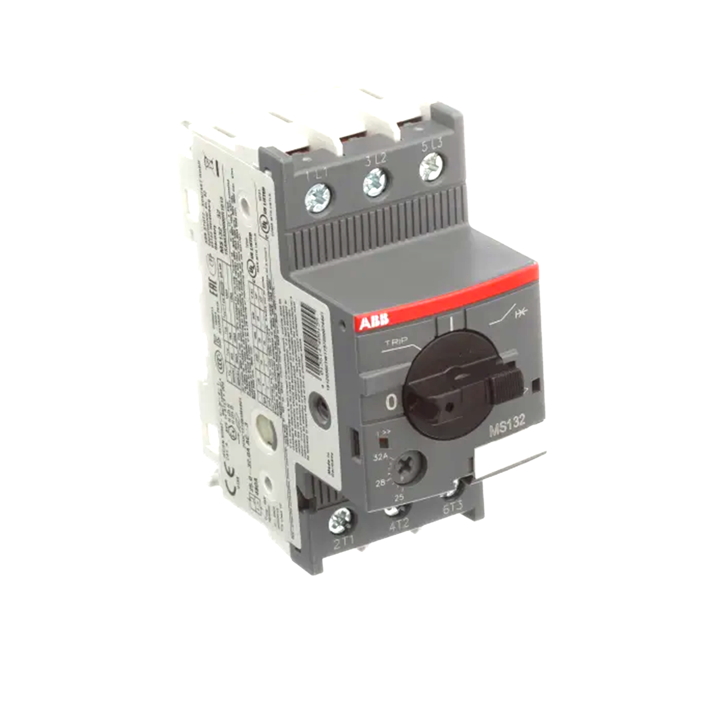ABB MS132-32 Motor Starter: Professional Motor Starter with 230V/380V AC Input, 50Hz/60Hz Frequency, 20A Maximum Current - ABB