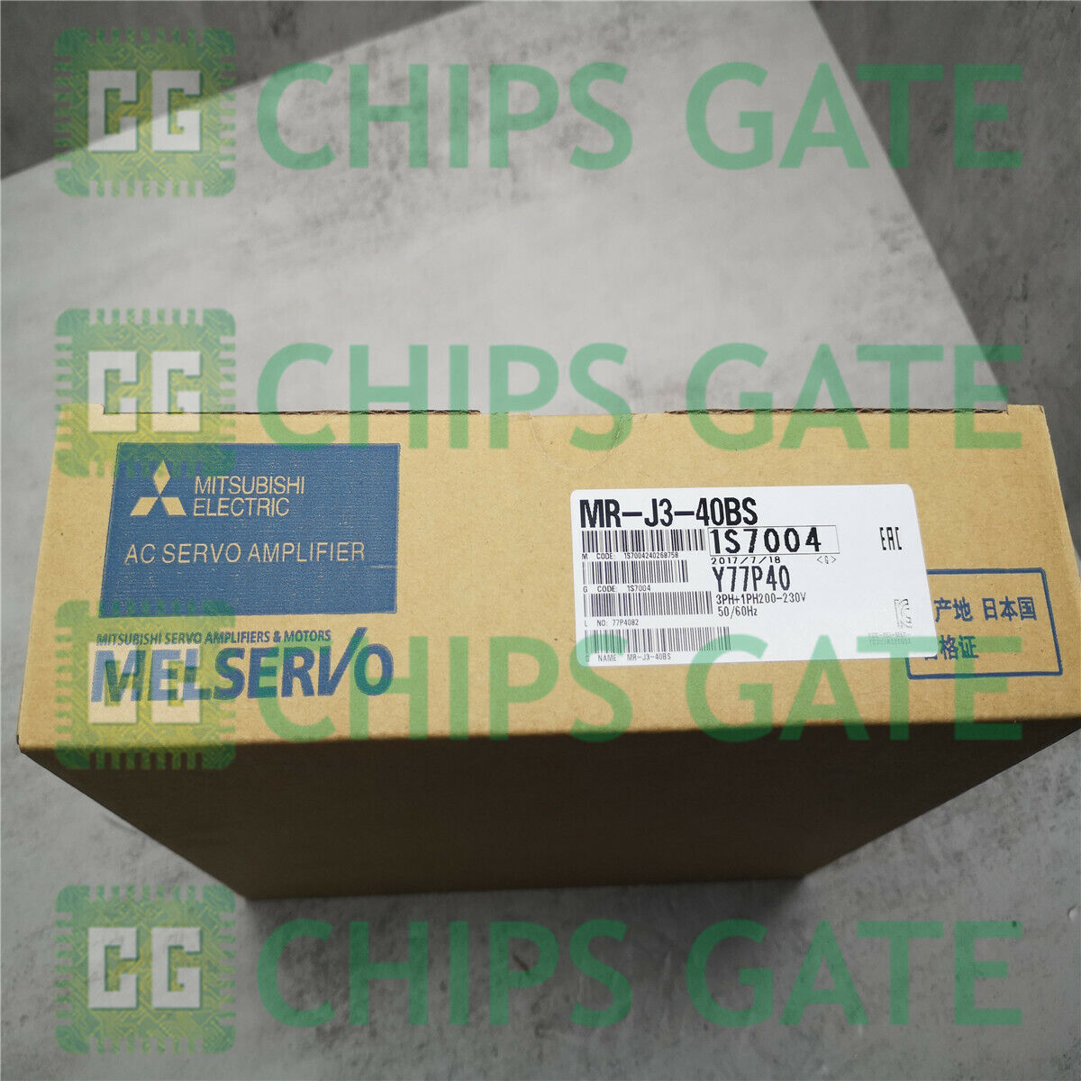MITSUBISHI AC SERVO DRIVER MR-J3-40BS Fast Ship - MITSUBISHI