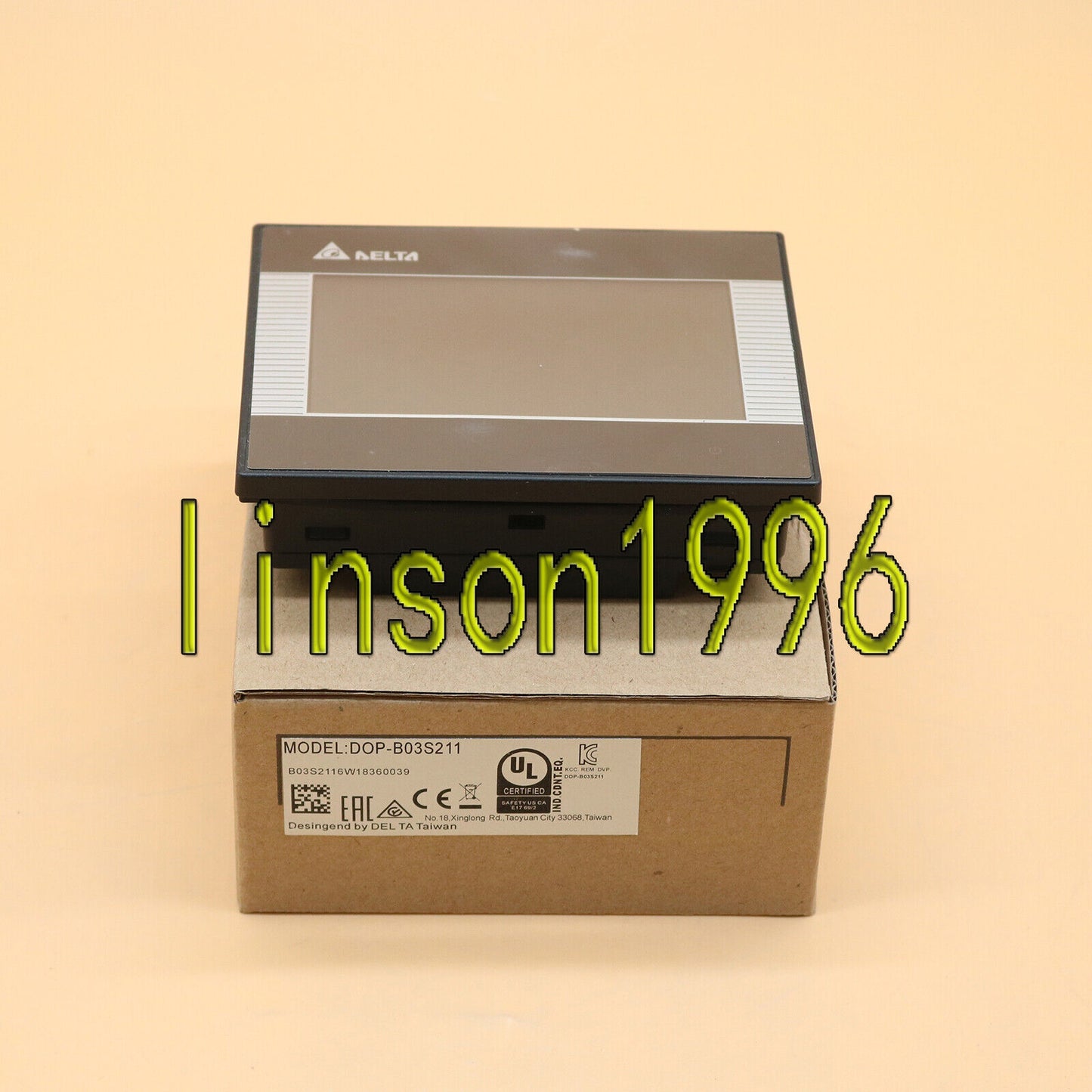 Delta HMI Touch Screen 4.3-inch DOP-B03S211 1-year warranty - DELTA