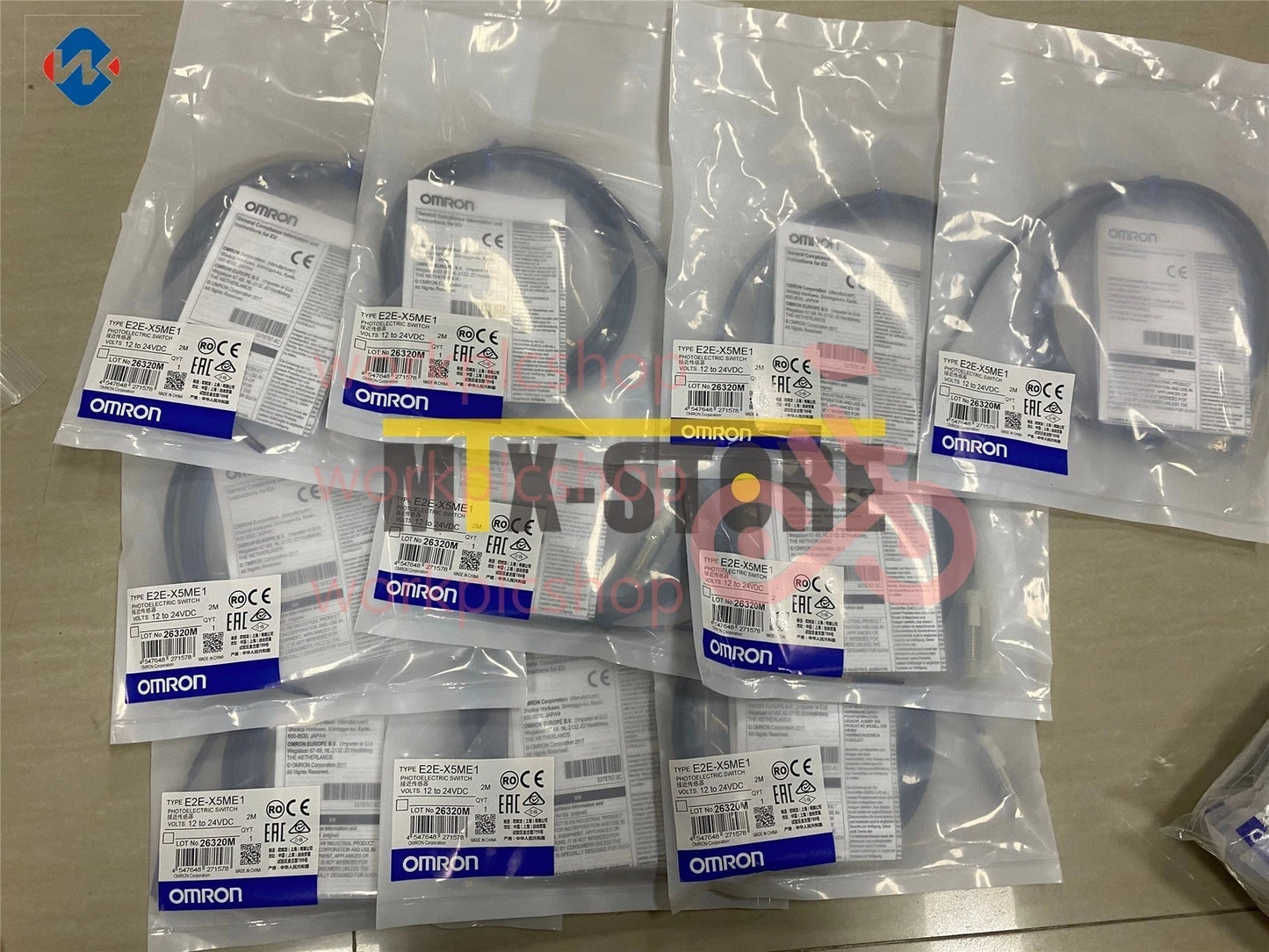 1PCS OMRON E2E-X5ME1 Sensor&Proximity Switch
