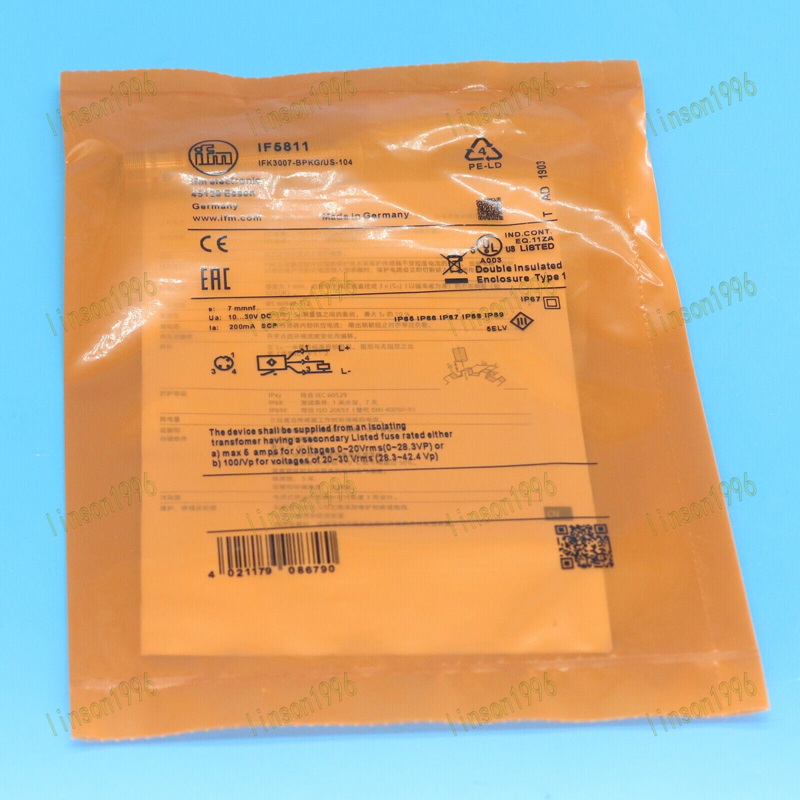 1PC IF5811 Proximity Switch Sensor - Fast Delivery - IFM