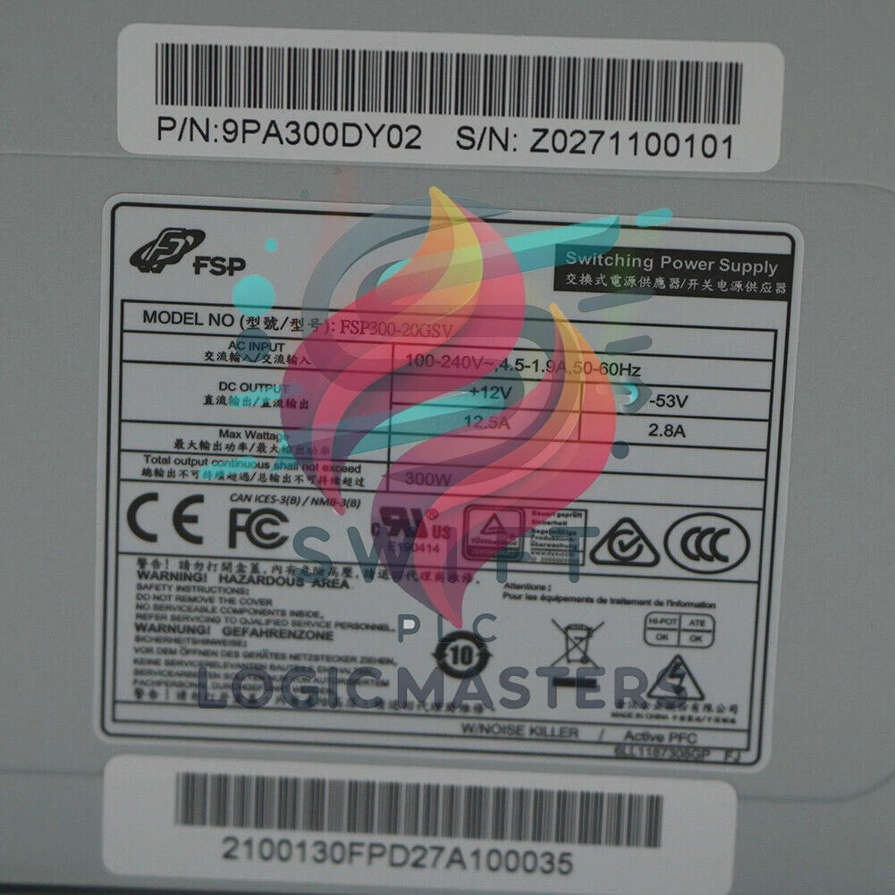 1PCS FSP300-20GSV 300W Power Supply