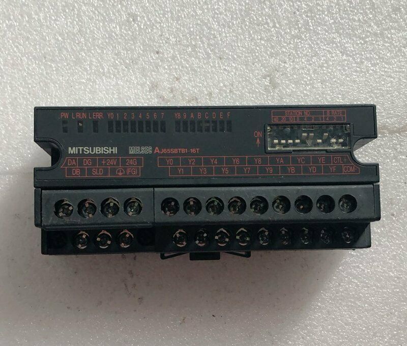 used ONE Mitsubishi AJ65SBTB1-16T Output Unit Tested it In Good Condition - MITSUBISHI
