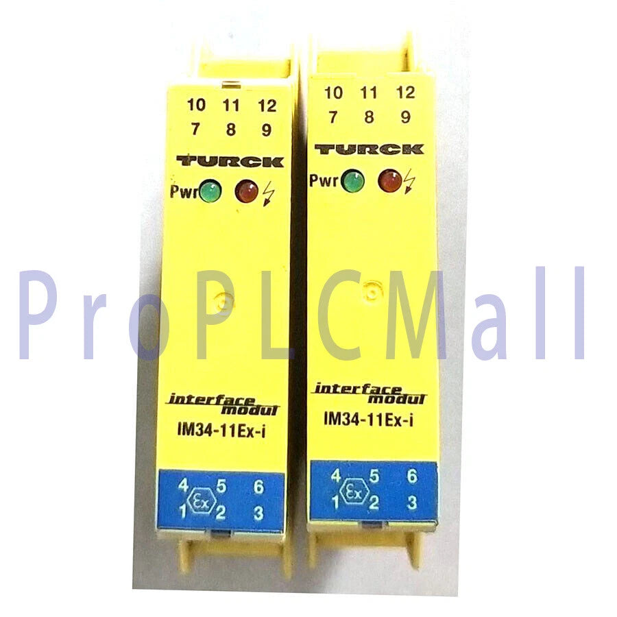 1PC~TURCK IM34-11EX-I 7506630 Temperature measuring amplifier ~