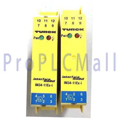 1PC~TURCK IM34-11EX-I 7506630 Temperature measuring amplifier ~