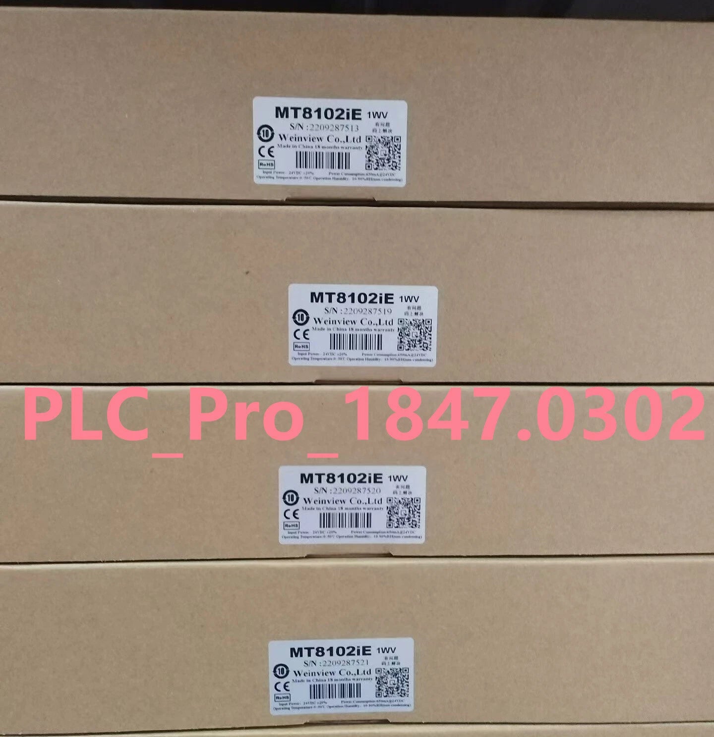 1PCS Weinuiew MT8102IE HMI Touch Screen MT8102IE Fast shipping