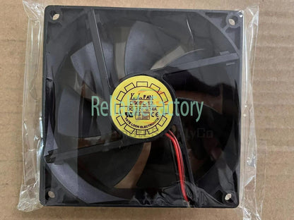1pc Y.L FAN D90BL-12 Double ball fan 2pin 12V 0.14A 1.68W 90*90*25MM