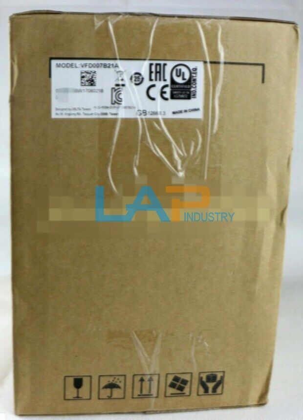 Delta VFD007B21A Inverter 0.75KW 220V Power Supply - DELTA