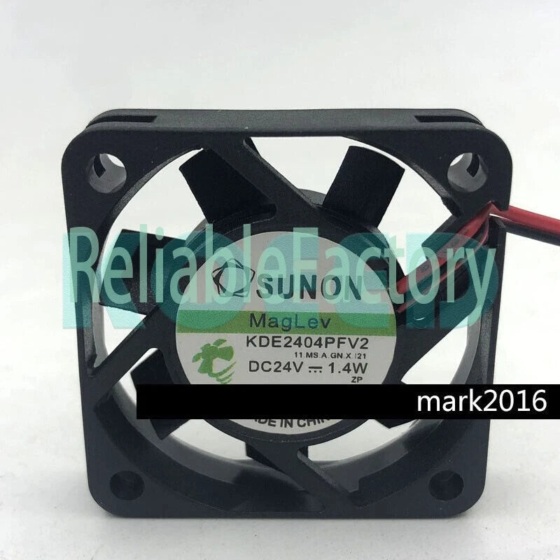 For SUNON KDE2404PFV2 4010 4CM 24V 1.4W 2pin Maglev cooling fan 40X40X10MM