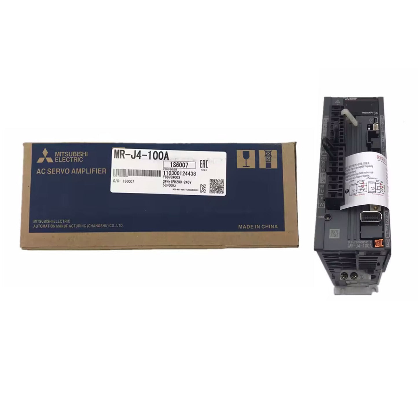 Mitsubishi MRJ4100A AC Servo Drive - MITSUBISHI ELECTRIC CORPORATION