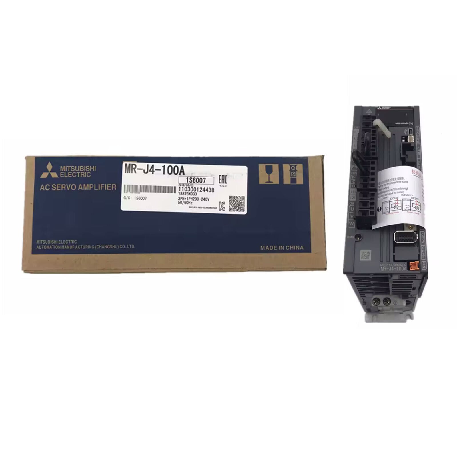 Mitsubishi MRJ4100A AC Servo Drive - MITSUBISHI ELECTRIC CORPORATION