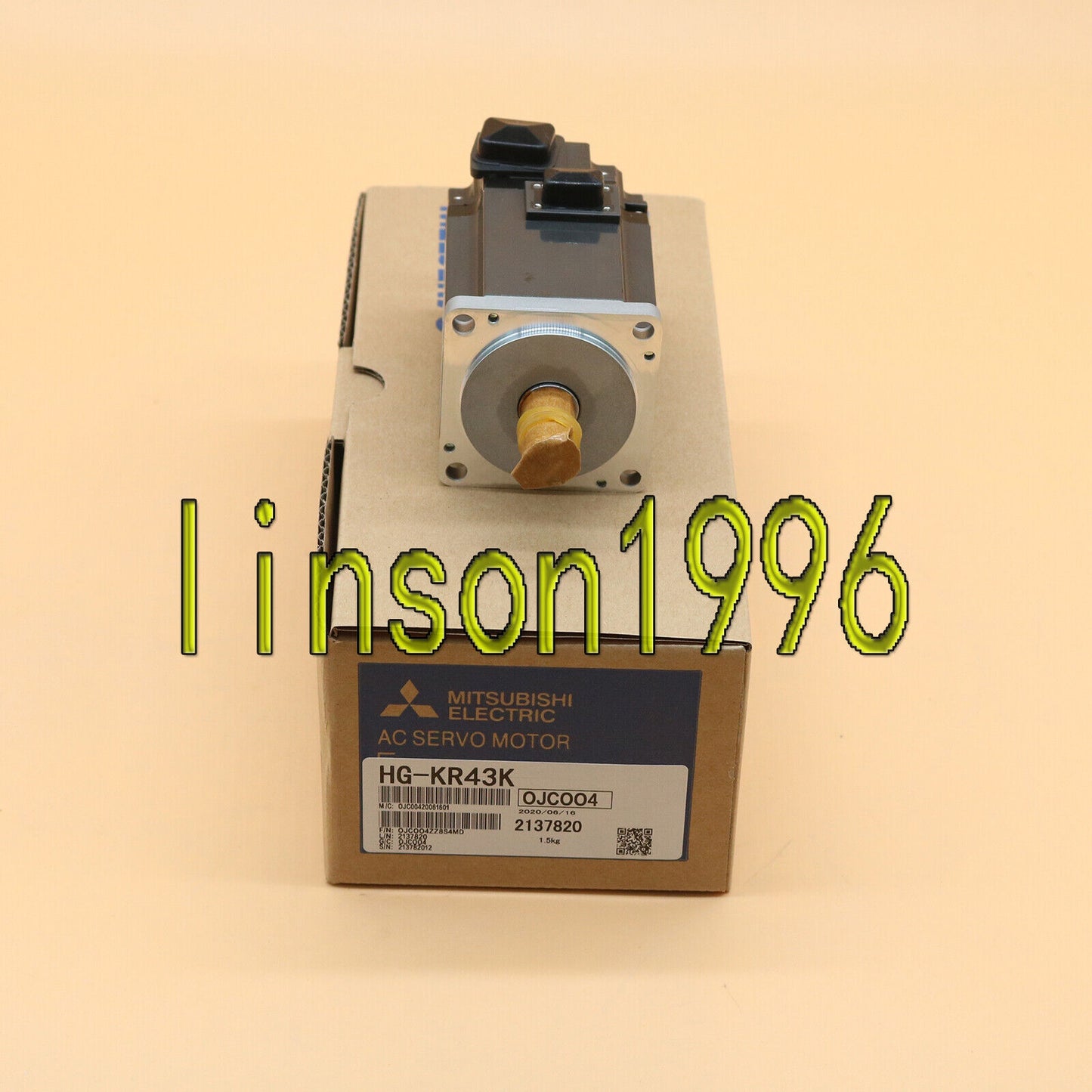 1PC Mitsubishi AC Servo Motor HG-KR43K 1yr - MITSUBISHI