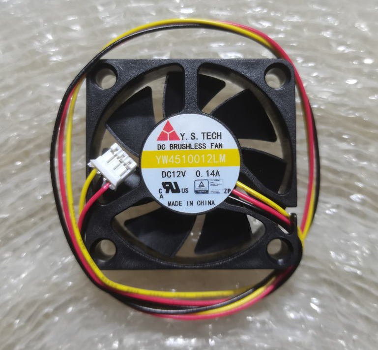 new Y.S.TECH 4.5cm 12V 0.14A YW04510012LM 40*40*10mm Car amplifier cooling fan - Y.S.TECH