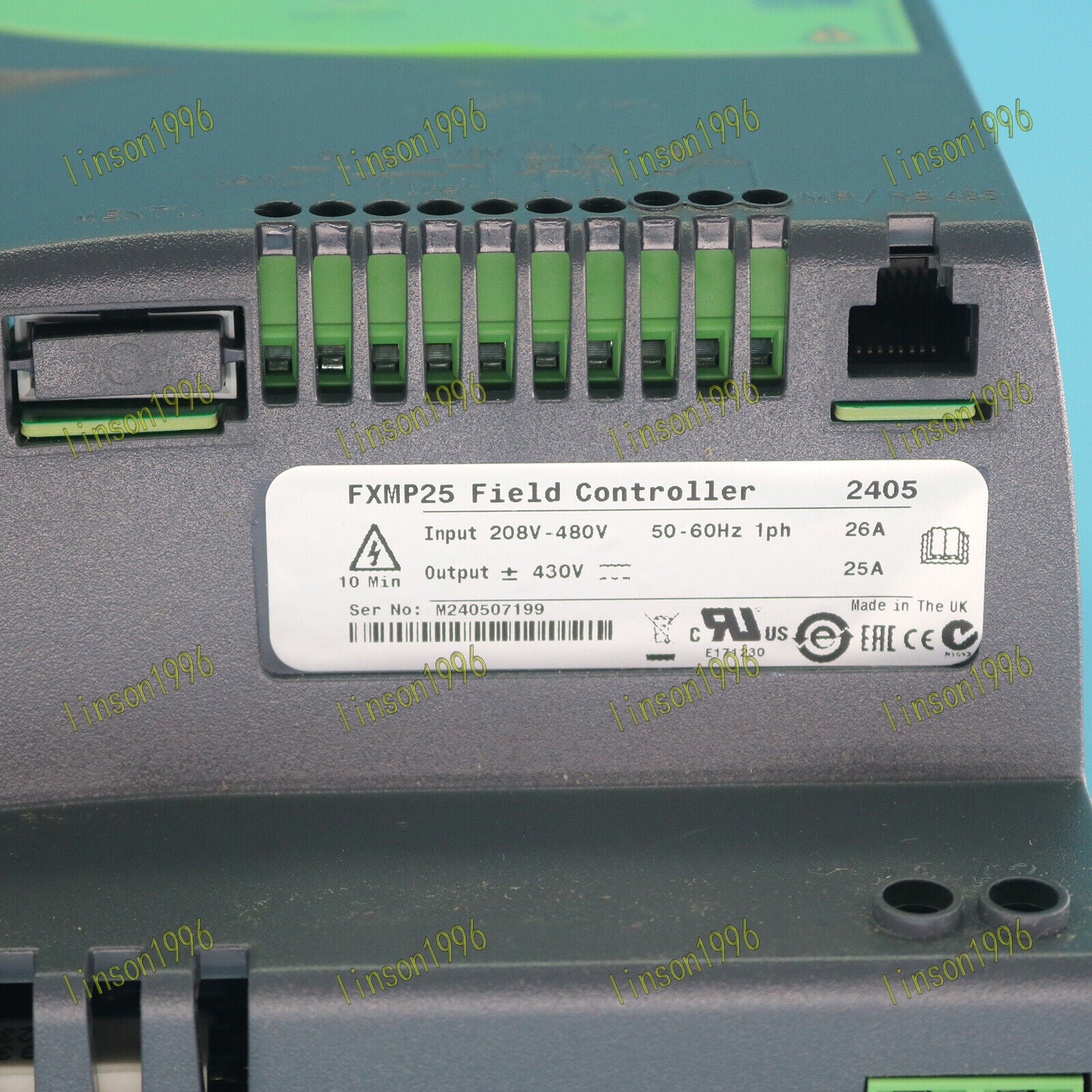 New One Emerson FXMP25 Control Techniques Field Controller ONE Year - ONE EMERSON