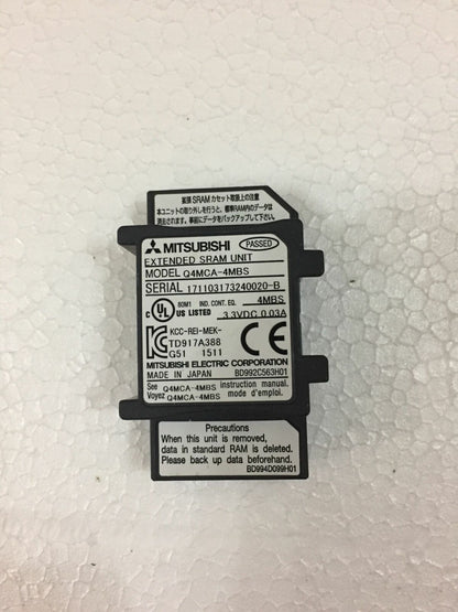 used Mitsubishi Q3MEM4MBS In Good Condition - MITSUBISHI
