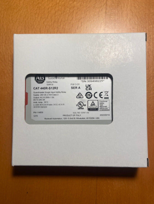 Allen Bradley GuardMaster 440R-S12R2 Safety Relay - ALLEN BRADLEY
